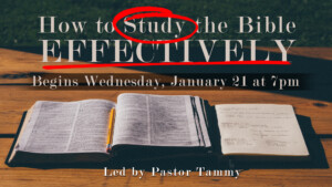<b>Wednesday Night Bible Study</b>