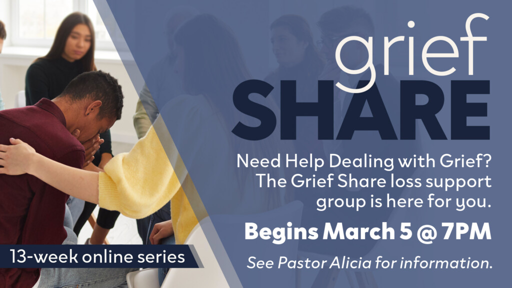 <b>Grief Share Program</b>