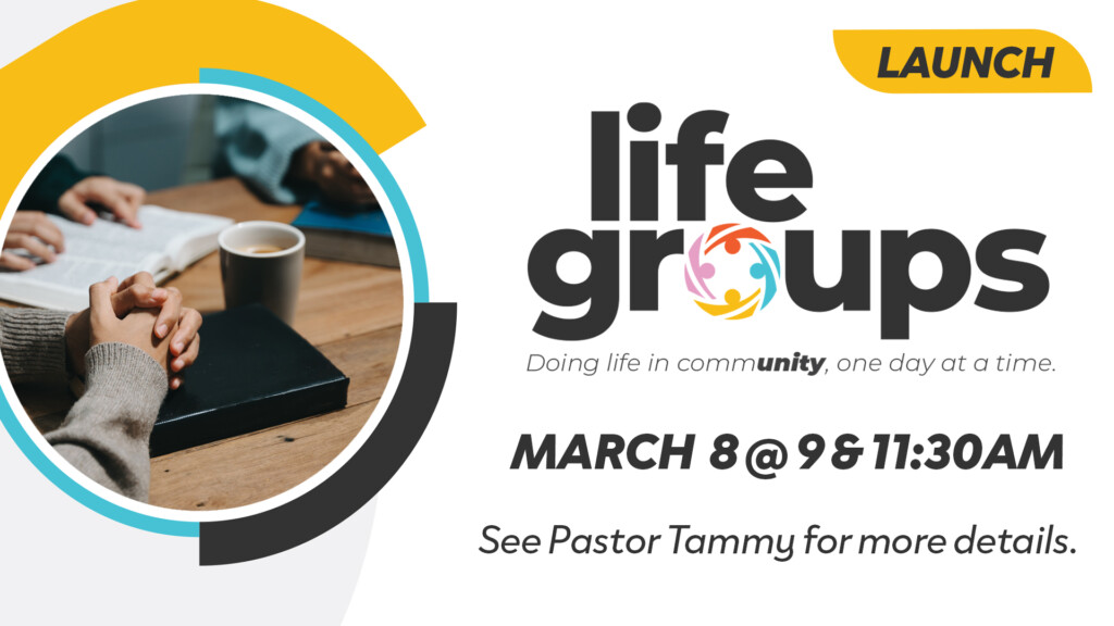 <b>Life Groups Launch</b>