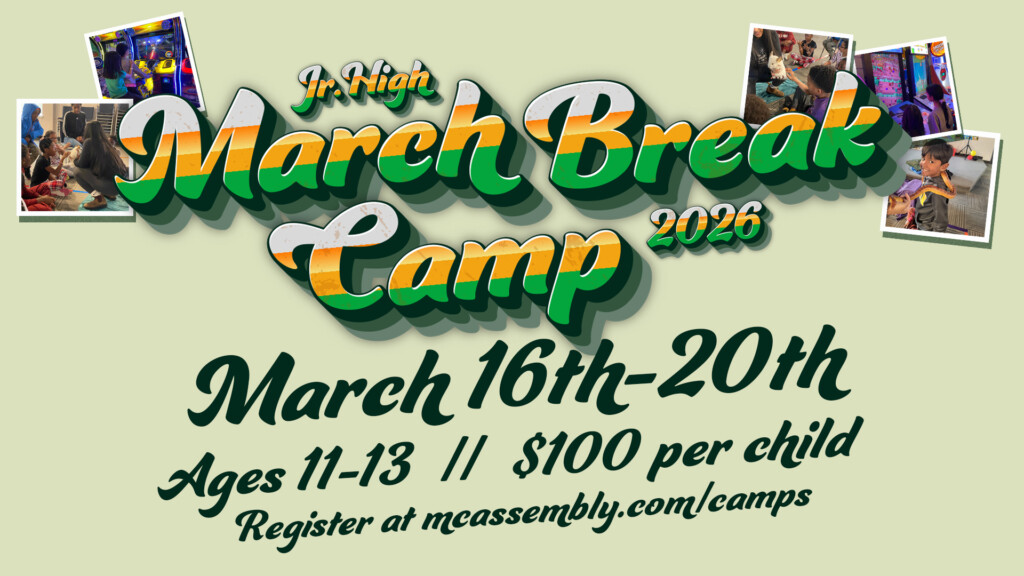 <b>Jr. High March Break Camp</b>