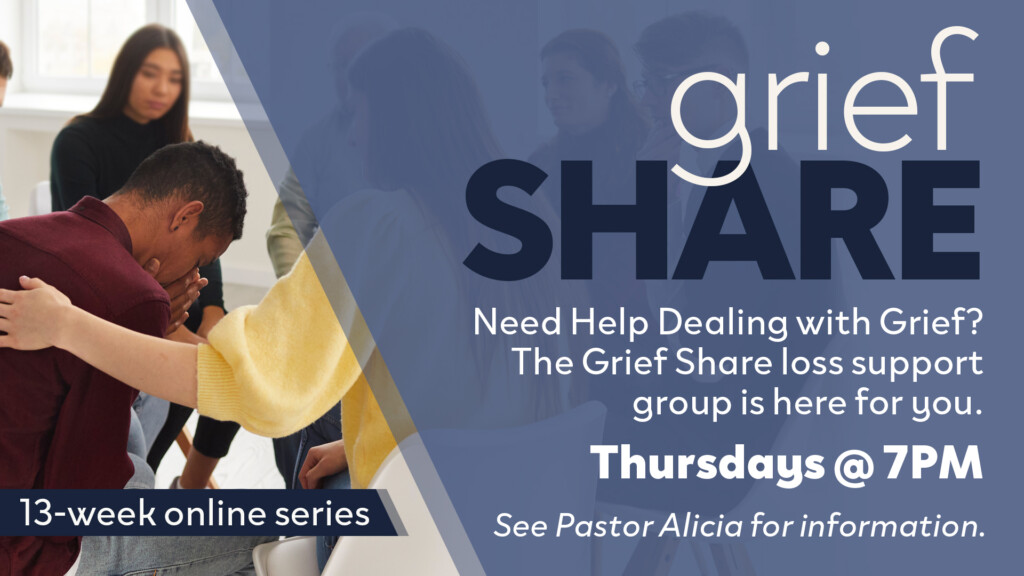 <b>Grief Share Program</b>