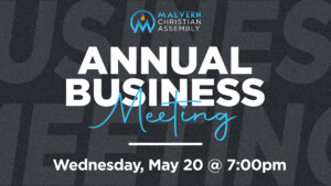 <b>Annual Business Meeting</b>