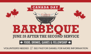 <b>Canada Day BBQ</b>