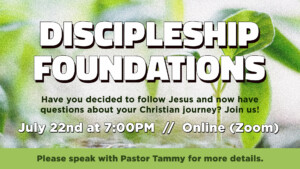 <b>Discipleship Foundations</b>