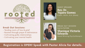 <b>'Rooted' Women's Conference</b>