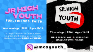 <b>Jr. & Sr. High Youth</b>