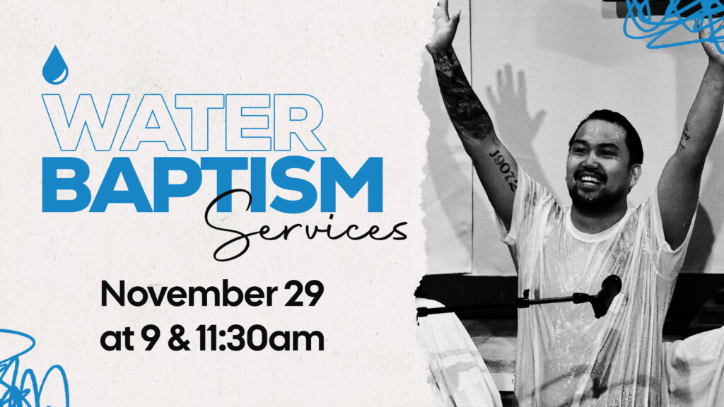 <b>Water Baptism Services</b>